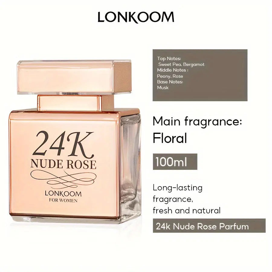 Eternal Bloom | 3.38oz Women's Eau de Parfum | Floral & Refreshing Long-Lasting Fragrance for Dates, Everyday Wear | Perfect Gift for Her Glamor n Glow