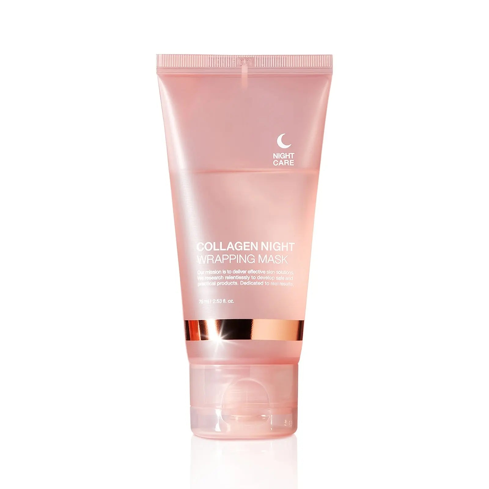 🌙 Luxe Pro-Collagen Night Mask with Hyaluronic Acid, Niacinamide & NP Collagen Complex | Brightening, Hydrating & Revitalizing Formula for Brighter, Glowing Skin – 75ml + Dual-Action Brush 🌙 Glamor n Glow